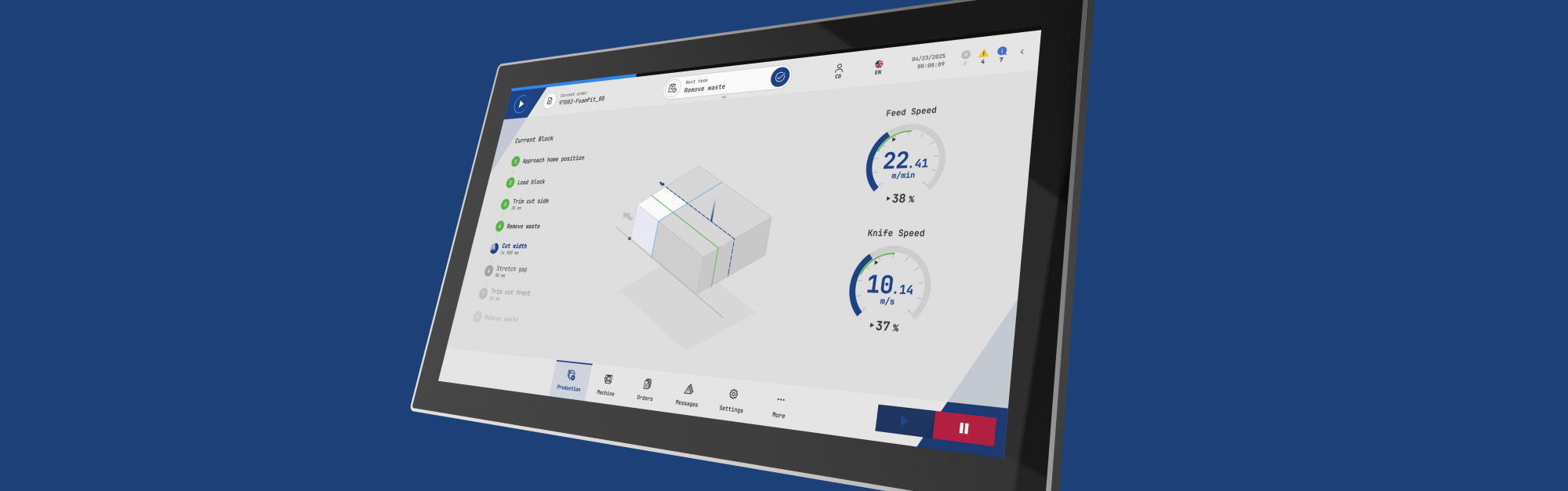 Intuitives HMI Design für Bäumer Maschinen – UX/UI für die Industrie ...
