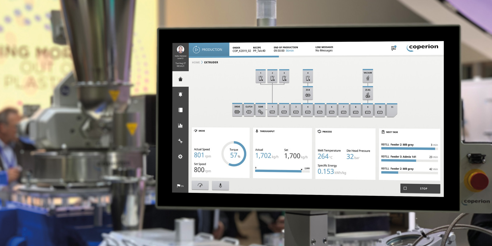 Coperion HMI
